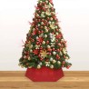 Jupe de sapin de Noël Rouge Ø68x25 cm 509283509283