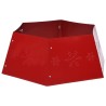 Jupe de sapin de Noël Rouge Ø68x25 cm 509283509283