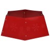 Jupe de sapin de Noël Rouge Ø68x25 cm 509283509283