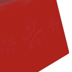 Jupe de sapin de Noël Rouge Ø68x25 cm 509283509283