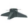 Support de sapin de Noël Vert 55,5x55,5x15 cm 509285509285