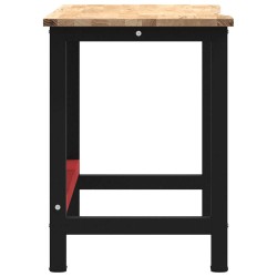 Établi 140x60x81,5 cm bois de chêne massif 509296509296