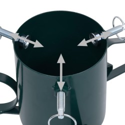 Support de sapin de Noël Vert 58x58x21 cm 509301509301