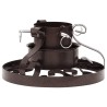 Support de sapin de Noël Cuivre antique 29x29x15,5 cm 509304509304