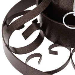 Support de sapin de Noël Cuivre antique 29x29x15,5 cm 509304509304