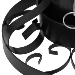 Support de sapin de Noël Noir 29x29x15,5 cm 509305509305