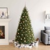 Set de boules de Noël avec pic et 150 LED 60 pcs Doré rose 509319509319