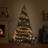 Set de boules de Noël avec pic et 150 LED 60 pcs Doré rose 509319509319
