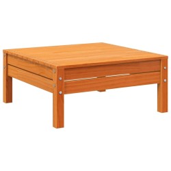 Salon de jardin 5 pcs avec coussins cire marron bois pin massif 509335509335