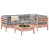 Salon de jardin 5 pcs et coussins bois massif sapin de douglas 509339509339