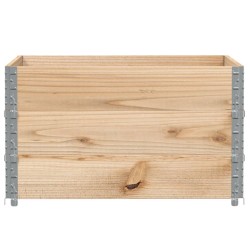 Jardinière 100x100 cm bois de pin massif 509371509371