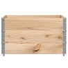 Jardinière 100x100 cm bois de pin massif 509371509371