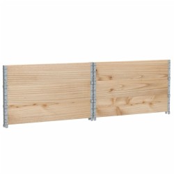 Jardinière 100x100 cm bois de pin massif 509371509371