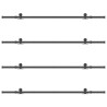 Kit de quincaillerie de porte coulissante 427 cm acier noir 509372509372
