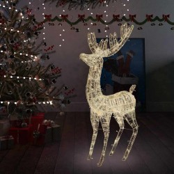 Renne de Noël XXL Acrylique 250 LED 180 cm Blanc chaud 509373509373
