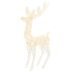 Renne de Noël XXL Acrylique 250 LED 180 cm Blanc chaud 509373509373