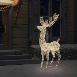 Renne de Noël XXL Acrylique 250 LED 180 cm Blanc chaud 509373509373