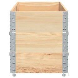 Jardinière 150x50 cm bois de pin massif 509402509402