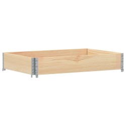 Jardinière 120x80 cm bois massif de pin 509407509407