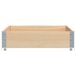 Jardinière 120x80 cm bois massif de pin 509407509407