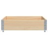 Jardinière 120x80 cm bois massif de pin 509407509407