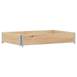 Jardinière 120x80 cm bois massif de pin 509407509407
