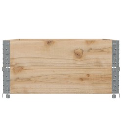 Jardinière 120x80 cm bois massif de pin 509408509408