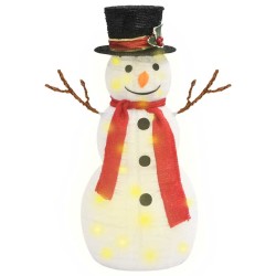 Figurine de bonhomme de neige de Noël à LED Tissu 60 cm 509409509409