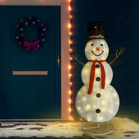 Figurine de bonhomme de neige de Noël à LED Tissu 180 cm 509410509410