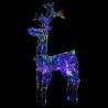 Renne de décoration de Noël 90 LED 60x16x100 cm Acrylique 509411509411