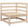 Salon de jardin 7 pcs bois de pin massif 509413509413