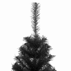 Sapin de Noël artificiel avec support noir 120 cm PVC 509419509419