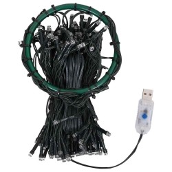Guirlande lumineuse avec 500 LED Bleu 500 cm Int/Ext 509420509420