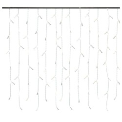 Rideau lumineux à glaçons LED 10m 400LED Blanc chaud 8fonctions 509425509425
