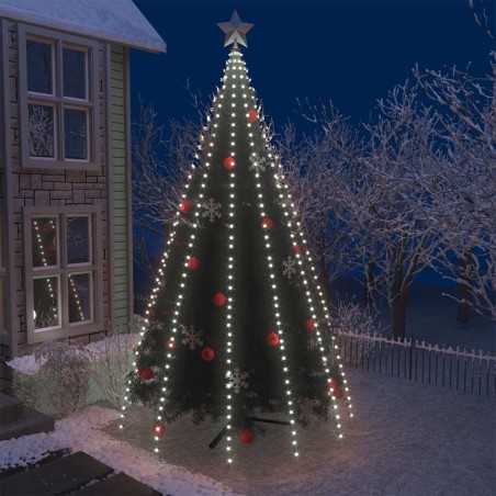 Guirlande lumineuse avec 500 LED Blanc froid 500 cm Int/Ext 509426509426