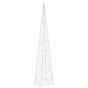 Cône lumineux décoratif à LED Acrylique Bleu 60 cm 509428509428