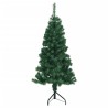 Sapin de Noël artificiel d'angle Vert 120 cm PVC 509430509430