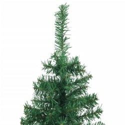 Sapin de Noël artificiel d'angle Vert 120 cm PVC 509430509430