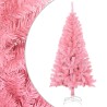 Sapin de Noël artificiel avec support rose 120 cm PVC 509431509431
