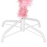 Sapin de Noël artificiel avec support rose 120 cm PVC 509431509431