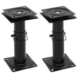 Piédestaux de siège bateau 2 pcs siège pivotant à 360° réglable 509438509438