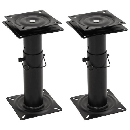 Piédestaux de siège bateau 2 pcs siège pivotant à 360° réglable 509438509438