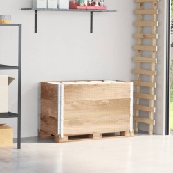 Colliers de palette 3 pcs 100x50 cm bois de pin solide 509443509443