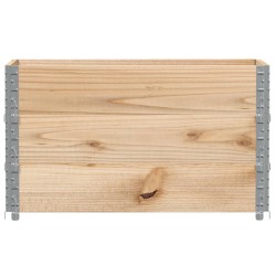 Colliers de palette 3 pcs 100x50 cm bois de pin solide 509443509443
