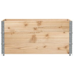 Colliers de palette 3 pcs 120x80 cm bois de pin solide 509445509445