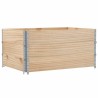 Colliers de palette 3 pcs 120x80 cm bois de pin solide 509445509445