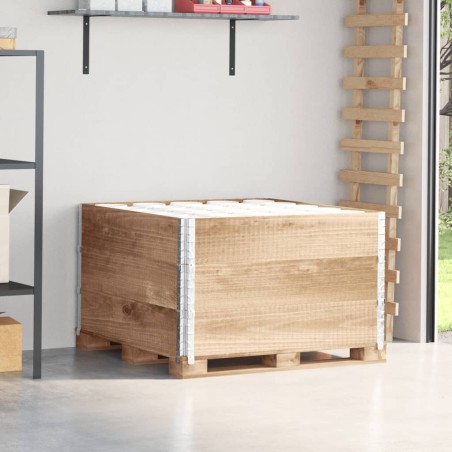 Colliers de palette 3 pcs 100x100 cm bois de pin solide 509452509452