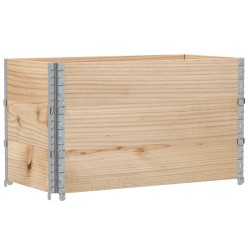 Jardinière 100x50 cm bois de pin massif 509468509468