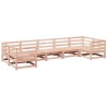Salon de jardin 7 pcs bois massif sapin de douglas 509469509469
