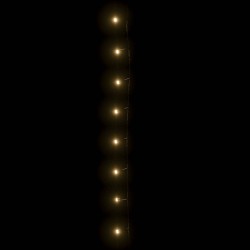 Guirlande LED avec 300 LED Blanc chaud 30 m PVC 509473509473